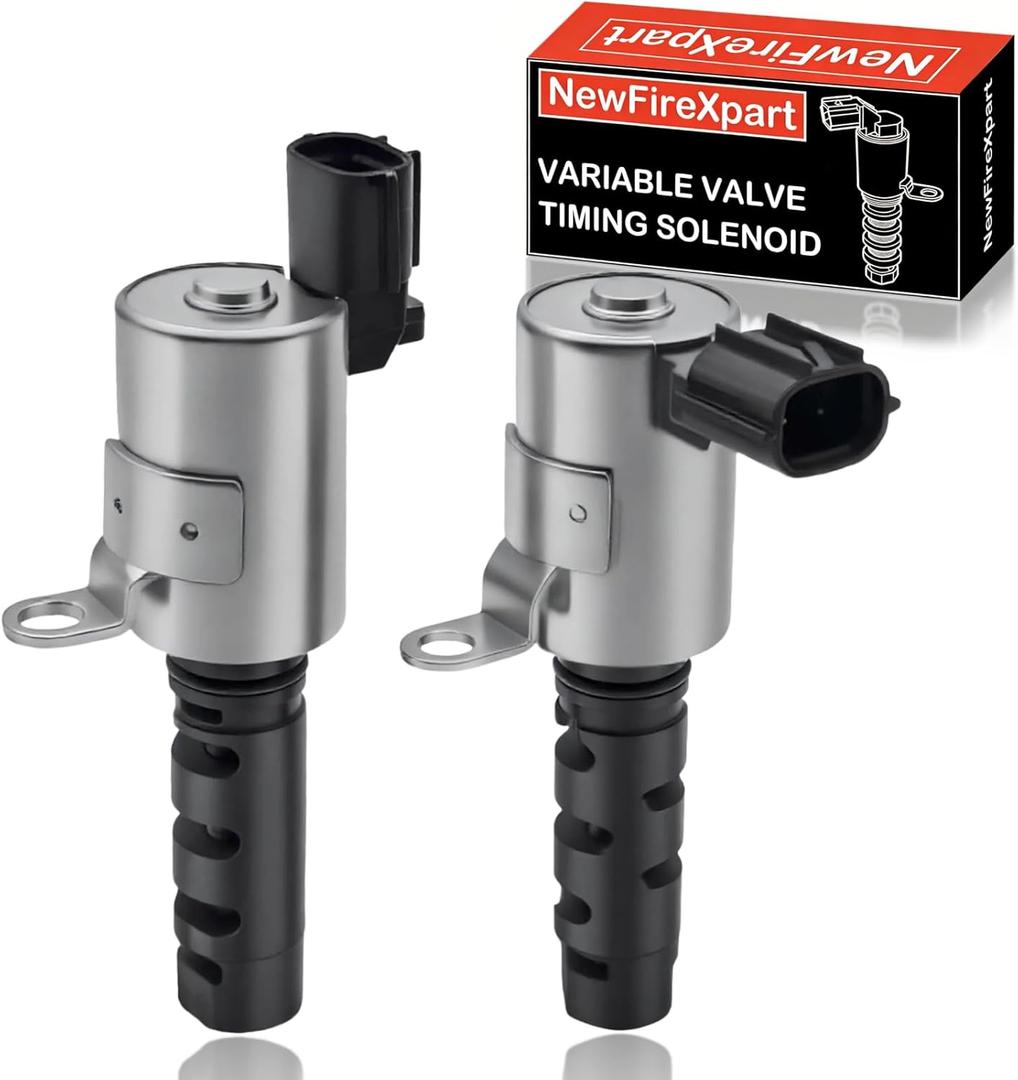 VVT Solenoid Set/Camshaft Position Actuator Set - Intake & Exhaust, Replaces OE 4884695AB 4884483AC, Fixes 2.4L Timing Issues, Compatible with Avenger, Journey, Compass, Patriot