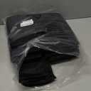 50pcs Polyester Cloth Napkins - 20 x 20 inch Black Dinner Washable Napkins with Hemmed Edges for Restaurant/Wedding/Hotel(50,Black)