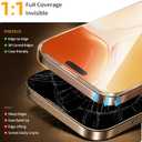 UNBREAK Recyclable for iPhone 16 Pro Max Screen Protector [Eco-Friendly][Military Grade] Flexible Tempered Glass Film 16 ProMax Dust-Free,Full Edge Coverage, 6.9" 2 Pack