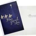 Hallmark Image Arts Religious Boxed Christmas Cards Assortment (4 Designs, 24 Christmas Cards with Envelopes) (Gold Foil Icons)