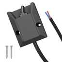 RVMARINEPAT Wired Toggle Switch 12V 30A Heavy Duty Waterproof Toggle Switch SPST ON/Off 2 Pin Latching Rocker Switch with 2ft Wire for Marine, RV, Automotive, Boat Electrical Systems