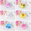 10 Pcs Bohemian Flowers Hair Clip, Multi Color Chiffon Orchid Hair Clips, Double Orchid Hair Clips, Bridal Wedding Jewelry, Beach Party Wedding, Hair Clip Accessories