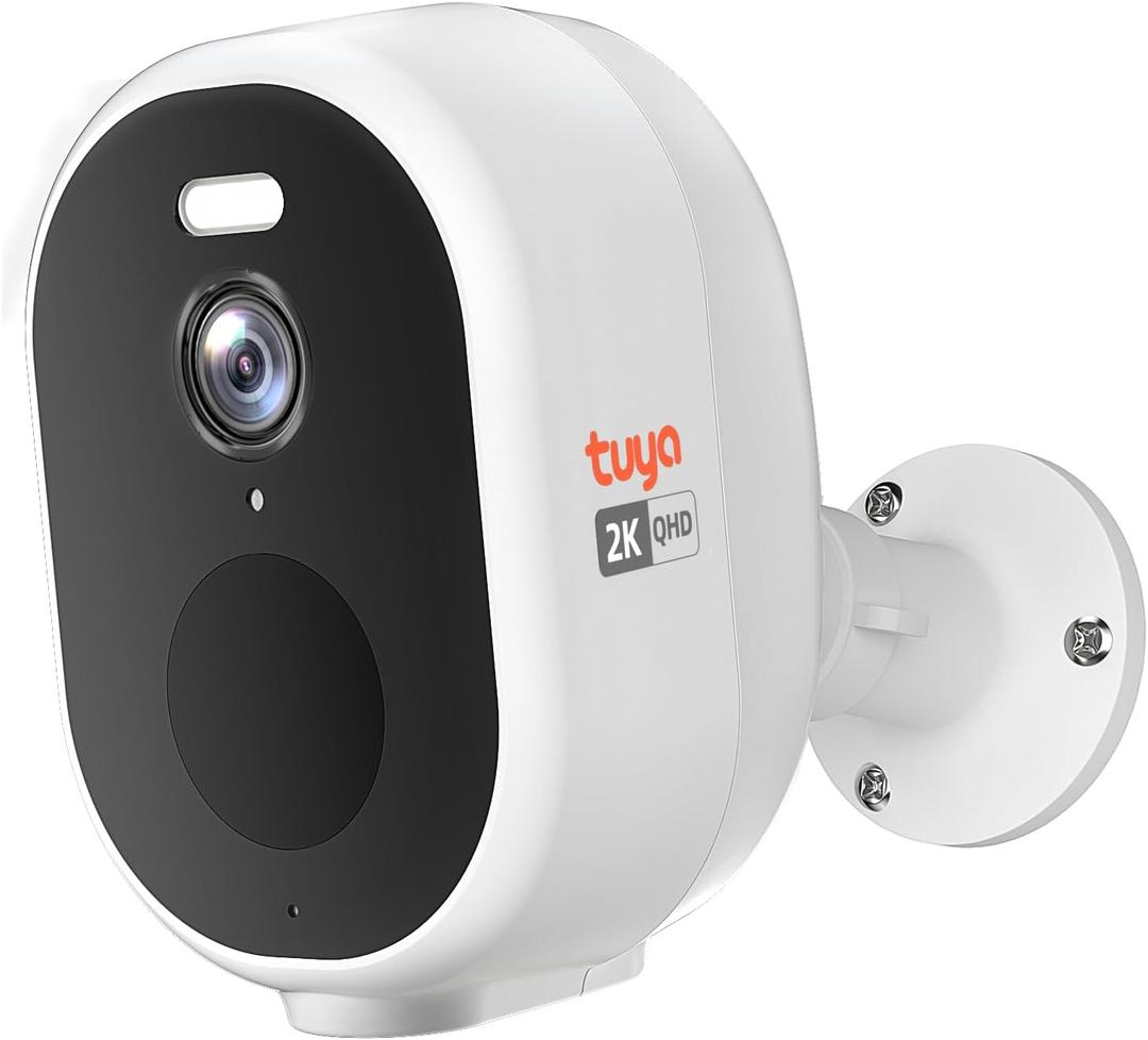 Security Cameras Wireless Outdoor 5G/2.4G WiFi, 2K Home Security Camera with AI Motion Detection, Color Night Vision, Siren, IP66 Waterproof, 2-Way Audio,Works w/Alexa&Google Assistant,SD/Cloud