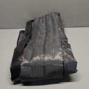 AEOCOO Thermal Door Curtain, Fit Size up to 38 x 82 Inches, Magnetic Insulated Door Curtains for Doorway/Front/Back/Basement, Oxford Cover with Thick Cotton to Keep Warm Winter, Grey, Rectangle