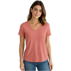Star Vixen Women's V-Neck-t-Shirt (Coral)