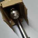 1 Inch Double Curtain Rods 36 to 72 Inches, Adjustable Telescoping Window Drapery Rod, Dual Heavy Duty Curtain Rods with Iron-Finials for Sliding Glass Door, Patio, Bedroom, Kitchen, Brushed Nickel