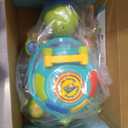 ToddlerCley Musical Turtle Baby Toys 6-12 Months, Bilingual Educational Crawling Toys 7 8 9 10 Months, Light up Infants Tummy Toy with Sound, Number, Letters, Gifts Present for Baby 4 5 6 12 Month, Small