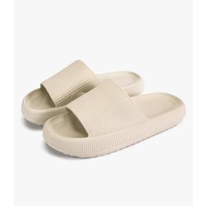 rosyclo Cloud Slippers for Women and Men, Pillow House Slippers Shower Shoes Indoor Slides Bathroom Sandals, Ultimate Comfort, Lightweight, Thick Sole, Non-Slip, Easy to Clean (Size 7.5)