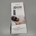LitBear Sleep Mask for Side Sleeper Women Men, Eye Mask for Sleeping Light Blocking, 3D Contoured Cup Sleeping Mask, Soft Breathable Sleep Eye Mask with Adjustable Elastic Strap for Travel