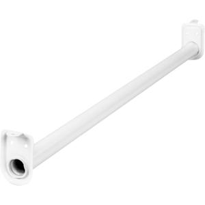Design House Adjustable Closet Rod, White, 30 in. to 48 in., 205823