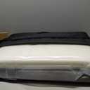 Dog Seat Cover for Back Seat Pet Cover for Dogs Hard Bottom Extender Seat Cover Car Seat Protector Waterproof Dog Hammock for Car SUV Truck Traveling Camping Black