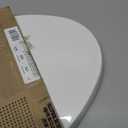 Bemis 170 Durable Plastic Toilet Seat, Elongated, White