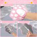 Mity rain 2PCS Pet Hair Removal Glove, Reusable Magical Brush Pet Hair for Cats & Dogs, Electrostatic Pet Hair Remover for Laundry, Carpet, Furniture, Car, Bedding, Easy Cleaning & Grooming Tool Pink