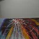 Tiancheng Art 24x48 inch Abstract Art Canvas Art Paintings Contemporary Artwork 100% Hand-Painted Oil Painting Wall Art for Living Room Ready to Hang for Home Decoration