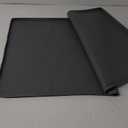 URMONA Waterproof Silicone Under Sink Mat 40'' x 22'' Shelf Liner for Kitchen and Bathroom, Cabinet and Counter Protector, Storage and Organizers, Litter Mat, Pet Cat Puppy Essentials(Dark Grey)