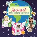 Hopscotch Girls Science! STEM Sticker Activity Book - Fun & Educational for Kids Ages 4-8 - Creative Play - Toddler - 24 Pages