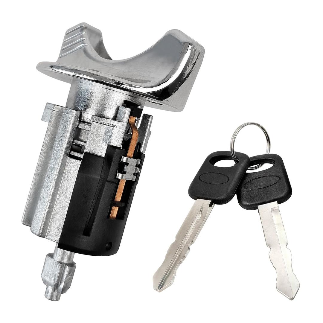 924-730 Ignition Switch Lock Cylinder with Keys Replacement for Ford 1992-1995 E150/250/350, 1993-1996 F150/F250/F350/F53/F59 Lincoln 1993-1998 Mercury 1990-1995