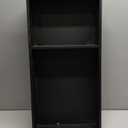 No Tile Needed Shower Niche for Bathroom Storage,Recessed Wall Niche,Double Shelves,Stainless Steel(Black, 24 * 12 in)