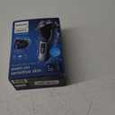 Philips Norelco Shaver 3600 Series, Wet and Dry Electric Shaver, P-Cap, Travel Pouch, Storm Blue, Model S3243/91