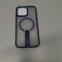 iPhone 14 Pro Max Case with Kickstand, Compatible with MagSafe, [Invisible Stand] Anti-Slip Shockproof Military-Grade Protection, Magnetic Protective Phone Case for iPhone 14Pro Max, Blue