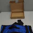 Rhino Valley Gait Belt for Senior with 7 Handles, 59" Anti-Slip Gate Belts Medical for Elderly, Transfer Belt with Quick Release Buckle, Elderly, Physical, Handicap, Bariatric Therapy, Blue & Black