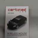 Certified Wireless Mouse Compatible with iOS Windows Android - Works with Computer, Laptop, Tablet, Mobile Phone - Universal Bluetooth/USB Receiver Connectivity (F1-NB, Nero Black)