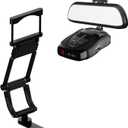 Rearview Mirror Radar Detector Mount,Aluminum Rearview Mirror Bracket,Radar Detector Rearview Mirror Stem Mount. (for Cobra Radar Detector)