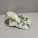 CISDUEO 2 Pcs Wisteria Hanging Flowers Wisteria Flowers Vine Garland Wedding Arch Decoration White Artificial Wisteria Vines Hanging Flower Vines Silk for Party Garden Home Table Backdrop 6 Feet