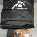 Heated Sleeping Bag pad, Operated by 5V/2A USB Power Supply (Battery NOT Included). Black & Red Flannel.