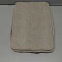 StorageWorks Storage Bins, Fabric Storage Bins for Shelves, Storage Baskets with Metal Frame, Closet Baskets and Bins with Handles, Brown and Beige, 2-Pack (14 " L x 10 " W x 8 " H)