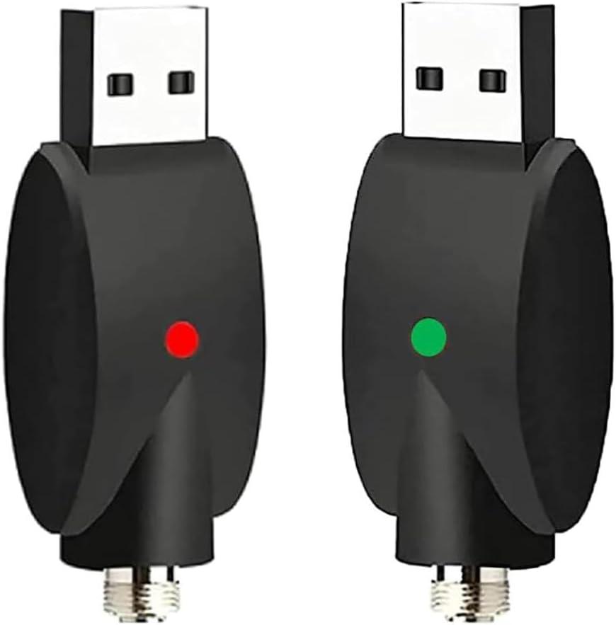 USB Thread Cable,USB Smart Charger Cable, Overcharge Protection Adapter with LED Indicator Adapter for Wireless Soldering Iron 2Pieces