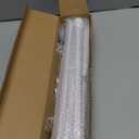 White Curtain Rods for Windows 66 to 120, Adjustable Long Drape Rod for Outdoor Patio, Sliding Glass Door, Heavy Duty 5/8 Diameter Drapery Rod Set, 10 ft Metal Curtain Pole, Easy Install - White