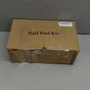 Nail Polish Kit with UV Light 25 Colors Gel Polish Starter Kit (Black)