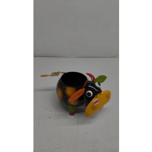 The Joy Of Gardening Metal Cow 