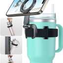 eSamcore for Stanley Cup Magnetic Phone Holder for Magsafe, Foldable Water Bottle Accessories Phone Stand Fit for iPhone, Universal Phone Mount for Stanley 20/30/ 40 oz, Yeti Tumbler, Gym, Stroller