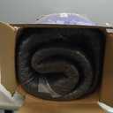 MAXYOYO Japanese Floor Mattress Futon Mattress, 4" Thicken Tatami Mat Sleeping Pad Foldable Roll Up Mat Boys Girls Dormitory Pad Kids Floor Lounger Pillow Bed, Black, Queen