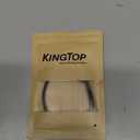 KINGTOP Headset Splitter, 3.5mm Headphone Mic Splitter Cable for Headset with Separate Stereo Audio & Microphone Jacks (Not for Dual Audio Jacks)