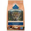 Blue Buffalo Wilderness Natural High-Protein Dry Food for Large Breed Puppies, with Wholesome Grains, Chicken, 28-lb Bag. EXP: 06/30/2026