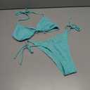 Women Sexy Bikini 2 Piece Sexy Tie Bikini Set Size S