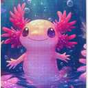 Puzzles for Adults 500 Piece Cute Axolotl Jigsaw Puzzles Adults Gift 202b6523
