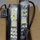 Nilight Side Shooter LED Light Bar / Pods 2PCS 6.5 Inch 60W Flood Spot Beam Combo Fog / Driving Light Work Light for Truck ATV UTV Boat