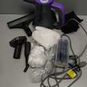 Steam Cleaner Handheld: 1200W Fast 10-Sec Heat-Up-750mL (25oz) Tank-No Cooling-Refill Anytime-Lockable Steam Trigger-14-Piece Kit Hand Held Steamer for Home Car Grout Tile Cleaning Grey