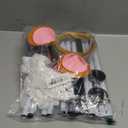 Liitrsh 12 Pcs Mouse Costume Accessories Set Mouse Headbands Round Sunglasses Folding Blind Cane White Gloves (Assorted Color Ear)