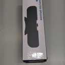 Cirqon Computer Speakers for Desktop PC Monitor, Easy Volume Knob, Sturdy Clamp, Basic Sound, Laptop Speakers with Compact Design, USB/USB C Adapter for Power and Audio(Black)