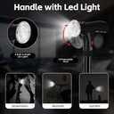 Canehero Walking CaneSmart CaneFreedom Canes with Led Light and Emergency Alarm - Height Adjustable from 34.5 to 38.5 Inches, Suitable for The Elderly and Adults, Cane Hero for Women