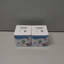 2 x Interactive Cat Toys for Indoor Cats,Rechargeable Automatic Concealed Cat Feather Teaser,Motion Activated Enrichment Toys for Indoor Bored Adult Cats(Color) (White)