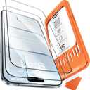 2-Pack for iPhone Air Screen Protector,Military Grade Shatterproof,Bubble-Dust Free Box,9H+ HD Tempered Glass,Scratch & Smudge Resistant for iPhone Air 6.5 inch