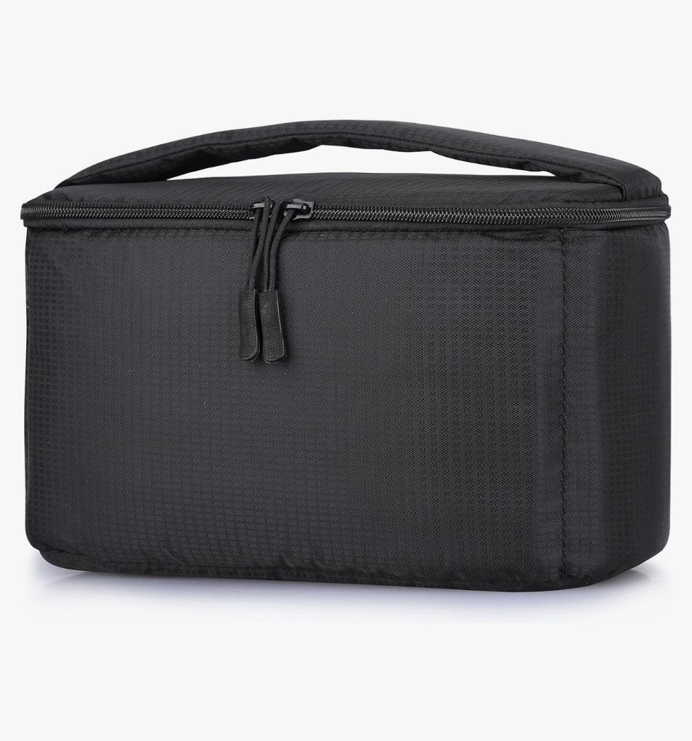 S-ZONE Padded Folding Camera Bag for DSLR SLR Camera TLR Sony Canon Nikon or Flash