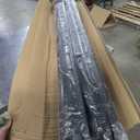 Fiberglass Window Screen Roll 72" x 100' Continuous Roll UV Protection Install and Repair Door and Window Screen(72" x 100', Black)