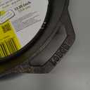 Lodge Seasoned Cast Iron Skillet - PFAS-Free, Non-Toxic Cookware - Use with an Oven, Stove, Grill, or Campfire - Naturally Non-Stick & Oven Safe - 13.25 Inches